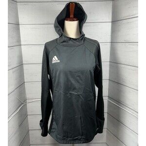 Adidas Tiro 17 Youth Warm Top Shirt Climawarm Sweat Hoodie Soccer Gym Size Large
